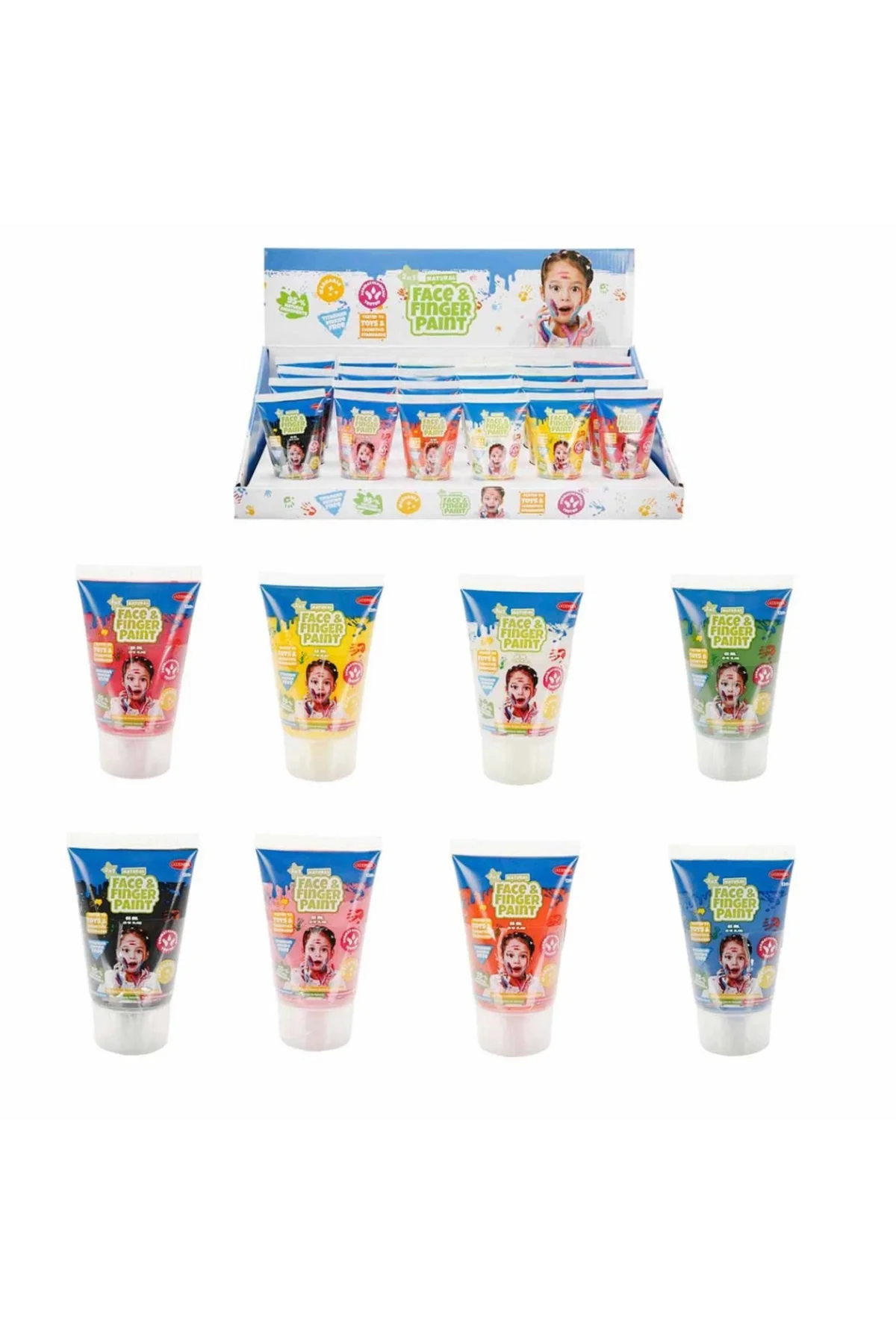Yüz & Parmak Boyası 2in1 65 ml