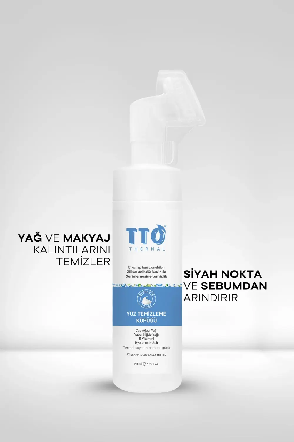 Yüz Temizleme Köpüğü 200 ml (aplikatörlü)