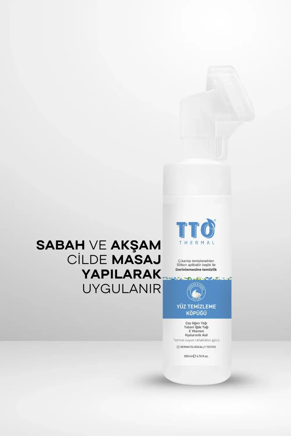 Yüz Temizleme Köpüğü 200 ml (aplikatörlü)