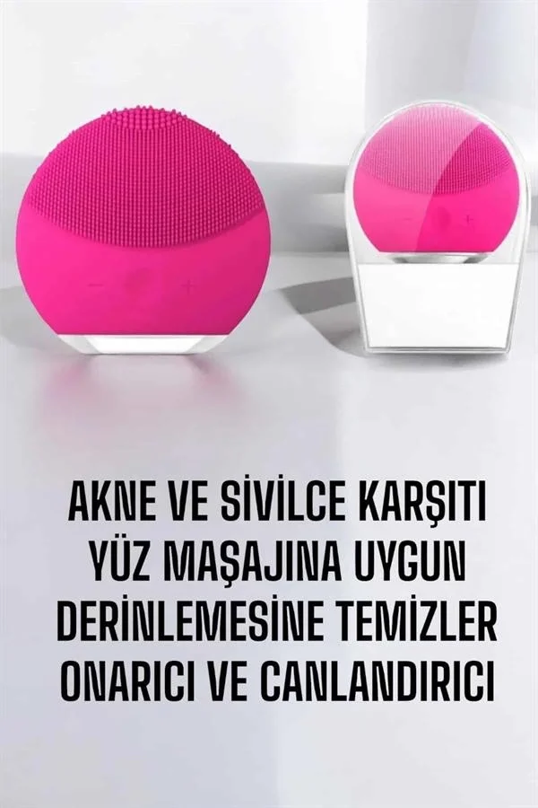 Yüz Temizleme Ve Masaj Aleti Tüm Cilt Tipleri İçin Uygun, Kan Dolaşımını Artıran Yeni Nesil
