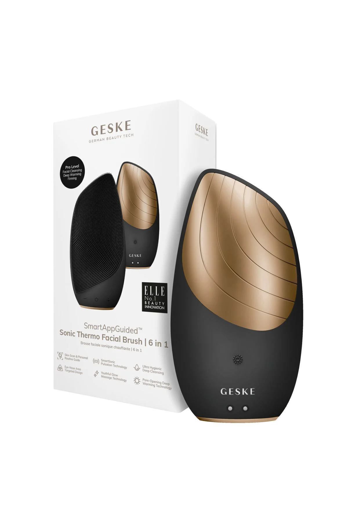 Yüz Temizleme ve Masaj Cihazı ( Titreşimli, Isılı) Sonic Thermo F