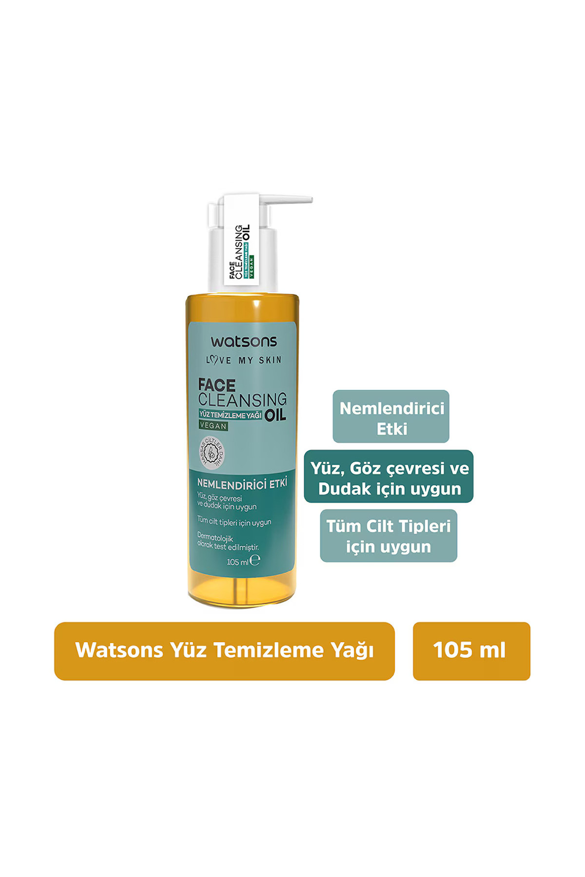 Yüz Temizleme Yağı 105 ml