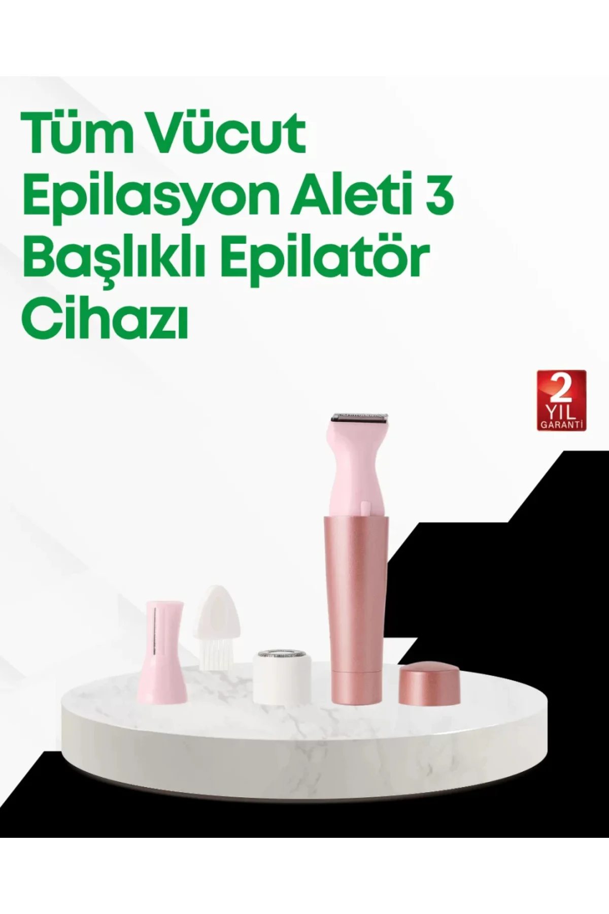 Yüz ve Beden İçin Portatif Tüy Alma Cihazı