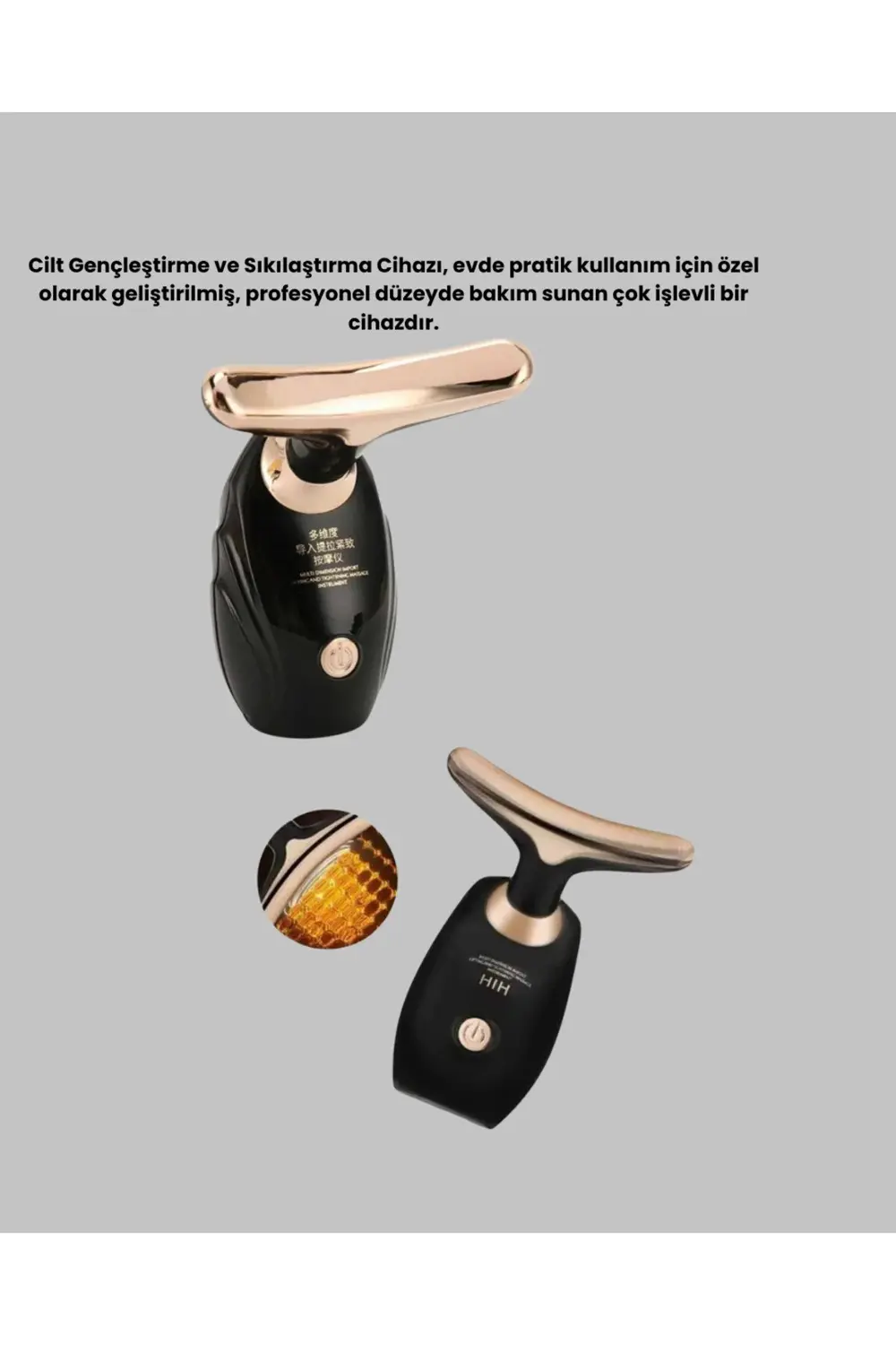 Yüz ve Boyun İçin Cilt Sıkılaştırma ve Kolajen Artırıcı Bakım Cih