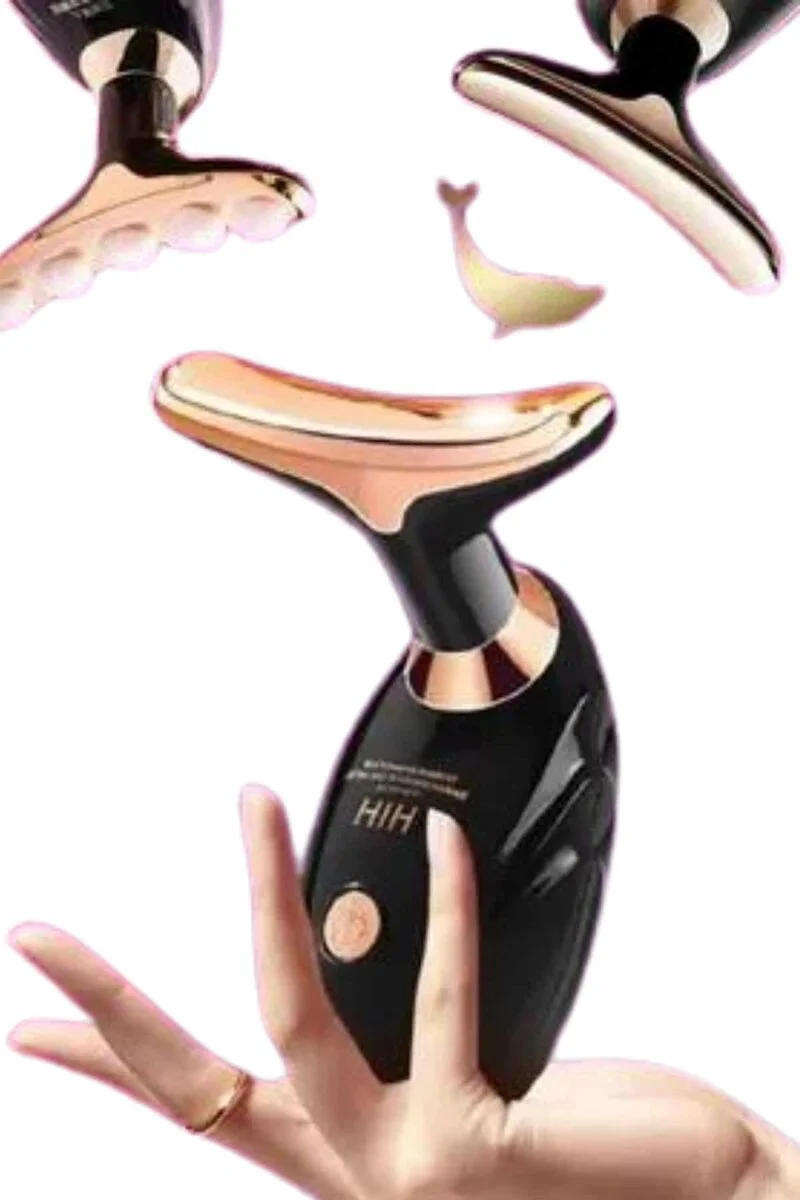Yüz Ve Boyun Kırışıklık Giderici Ems Güzellik Cihazı - Cilt Sıkılaştırma ve Anti-Aging Yüz Masaj Aleti