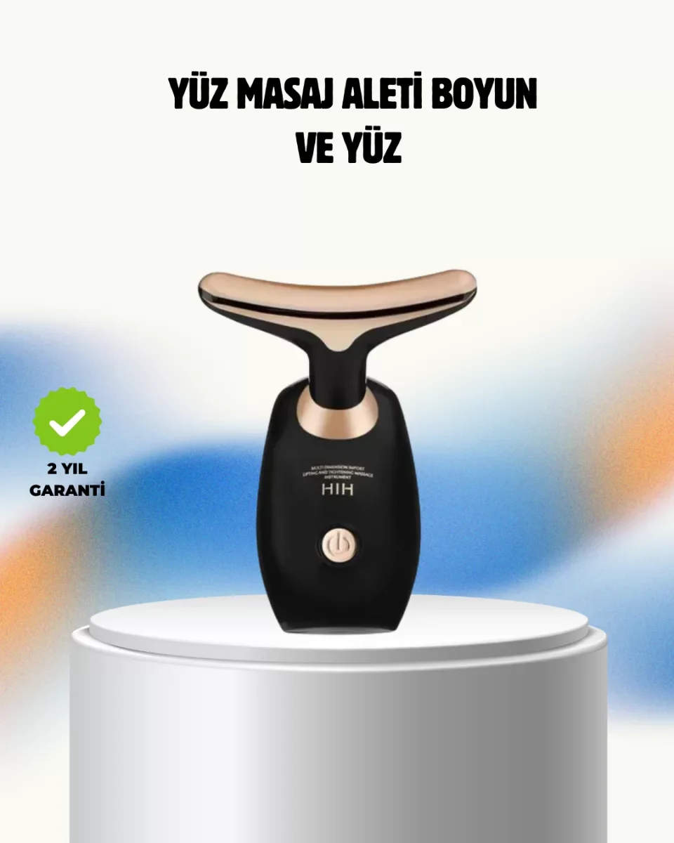 Yüz Ve Boyun Kırşıklık Giderici Ems Güzellik Cihazı Yüz Masaj Aleti - Lisinya