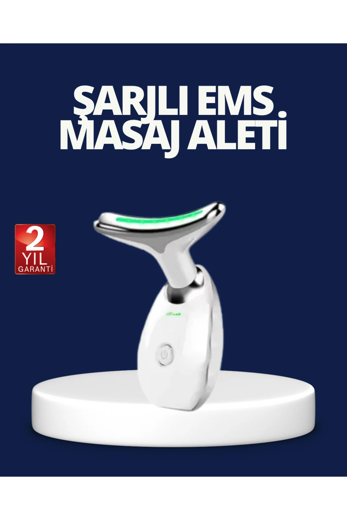 Yüz Ve Boyun Sıkılaştırıcı Cilt Bakım Cihazı | Ems Mikro Akım &