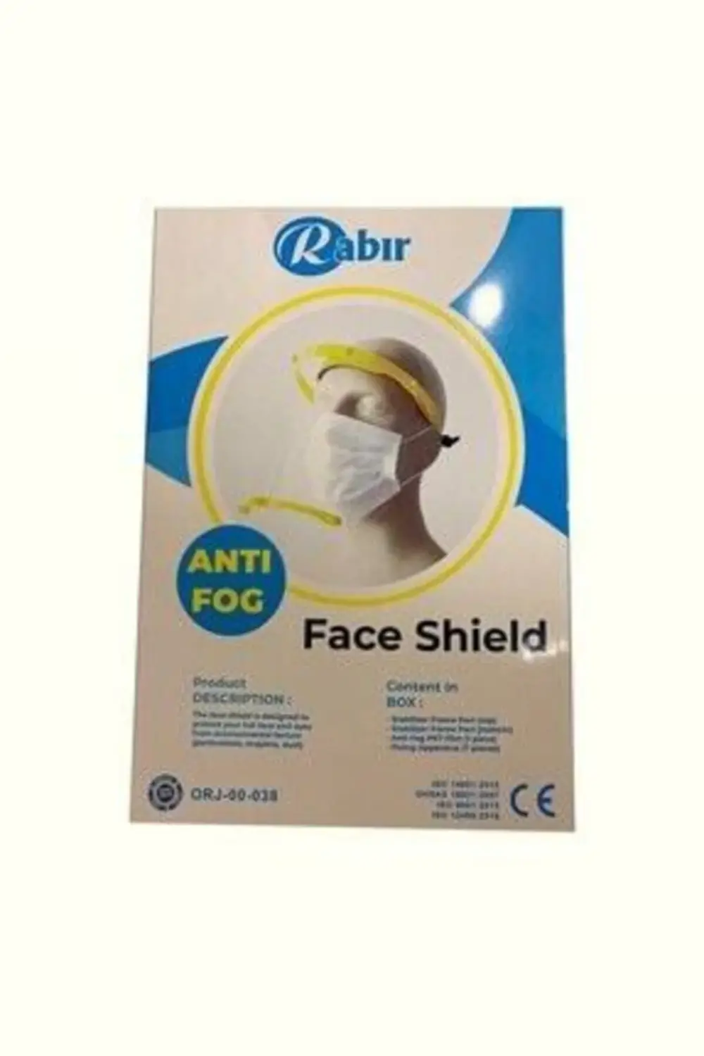 Yüz Ve Göz Koruyucu Siperlik (2 Adet)