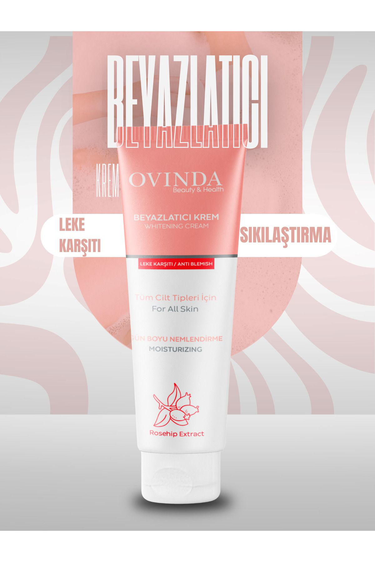 Ovinda Yüz Ve Vücut İçin Beyazlatıcı & Leke Karşıtı Cilt Kremi (Vitamin 