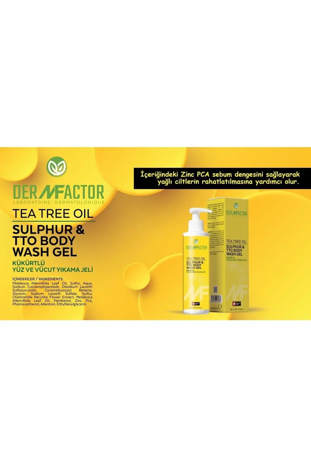 Yüz Ve Vücut Yıkama Jeli 200 Ml