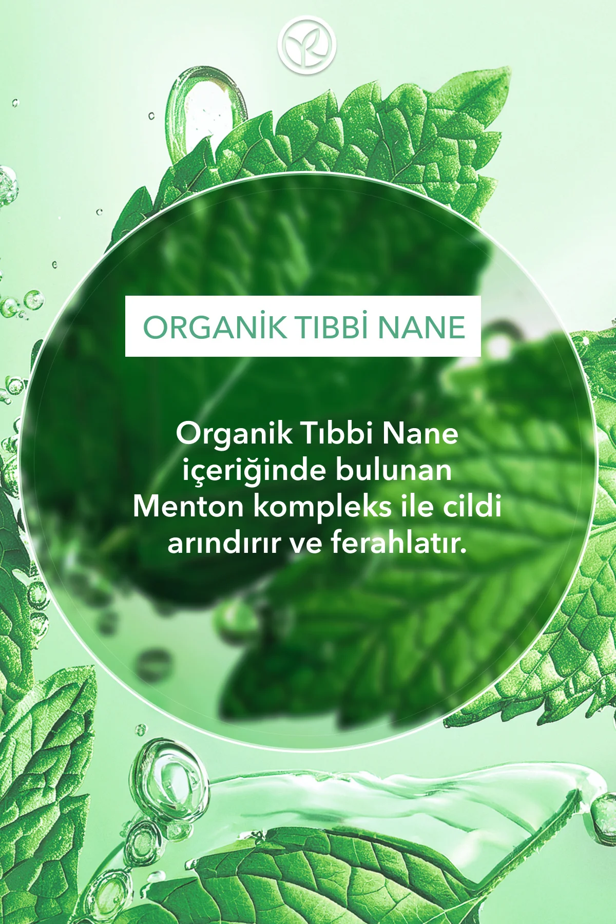 Yüz Yıkama Jeli-Karma,Yağlı, Sivilce Eğilimli Cilt-Pure Menthe Ar