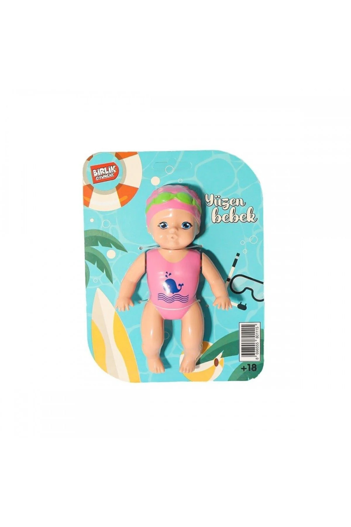 YÜZEN BEBEK KURMALI 15 CM