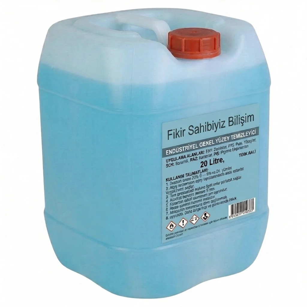Yüzey Temizleyici Bidon 20 Litre Endüstriyel ve Ev Kullanımına Uy Yüzey Temizleyici Bidon 20 Litre Endüstriyel ve Ev Kullanımına Uy