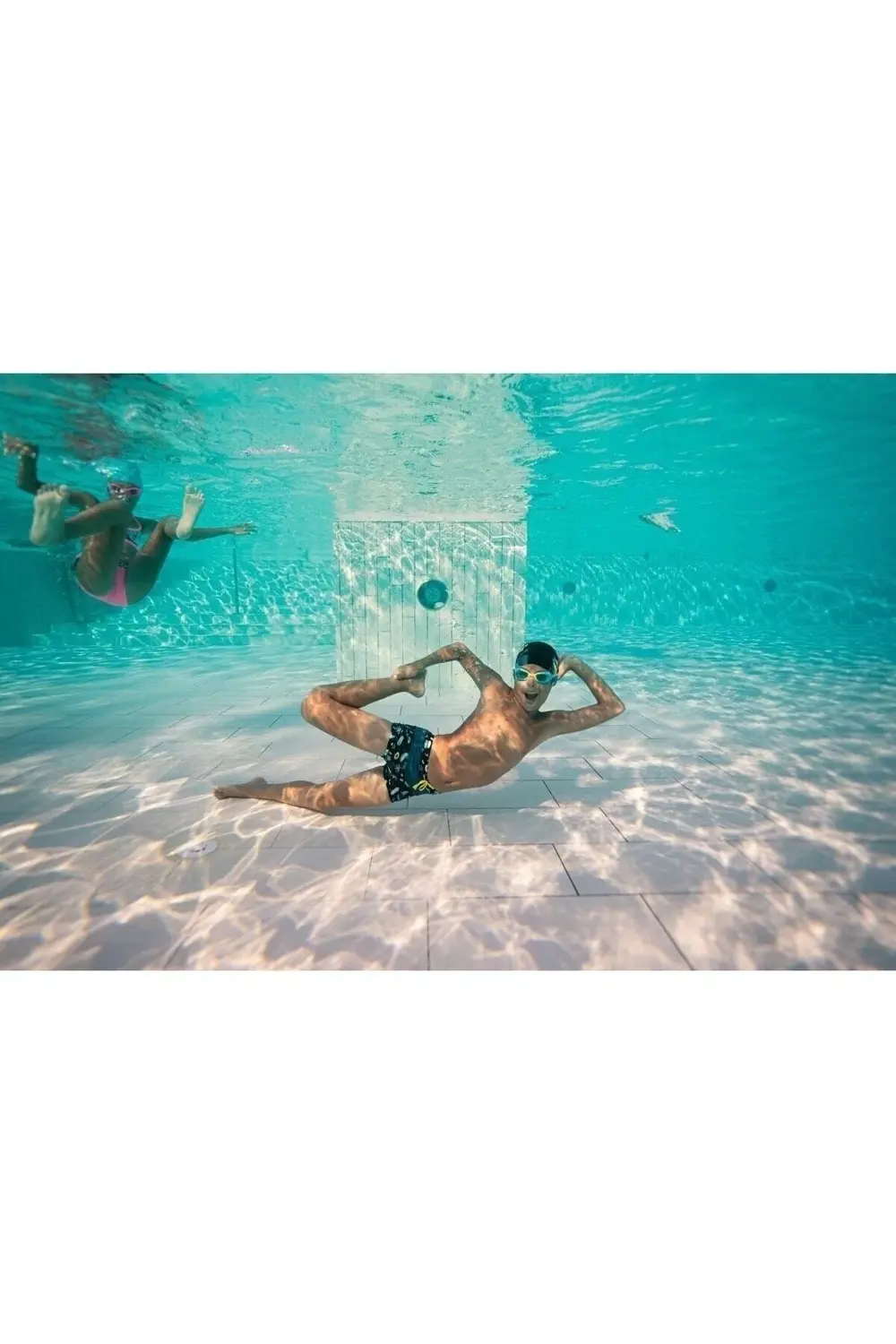 - Yüzücü Gözlüğü 100 Xbase Su Geçirmez Ayarlanılabilir S Boy Mavi