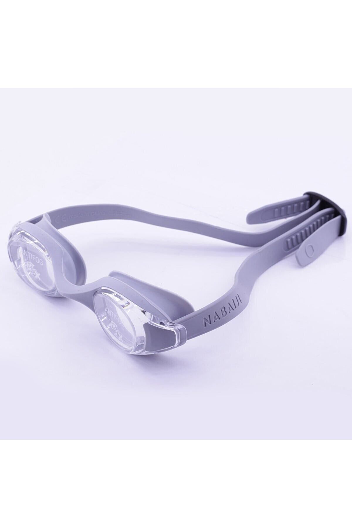 - Yüzücü Gözlüğü Standart Boy Gri 100 Ready Su Geçirmez Buğu Yapm