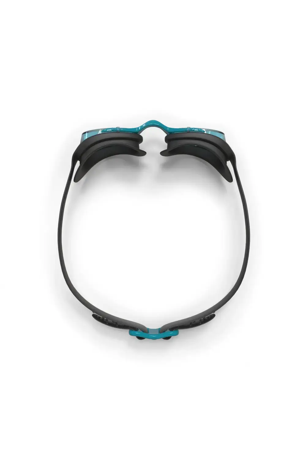 Yüzücü Gözlüğü - Standart Boy - Siyah/mavi - Şeffaf Camlar - Xbas