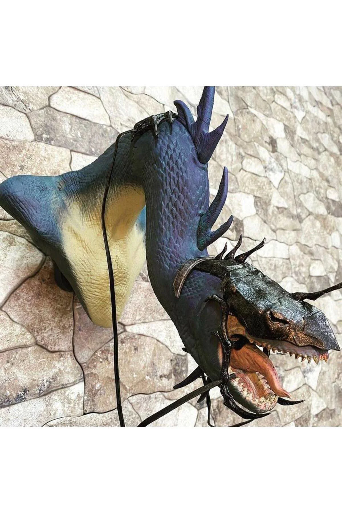 Yüzüklerin Efendisi Nazgül Kuşları Duvar Dekoru Yüzüklerin Efendisi Fellbeast Obje 30CM Dev Boy