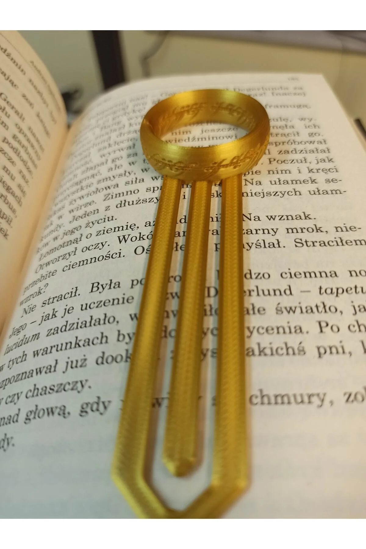 Yüzüklerin Efendisi Temalı Kitap Ayracı V2 - Ürün Renginde Farklılık Olabilmektedir - Görsel 2