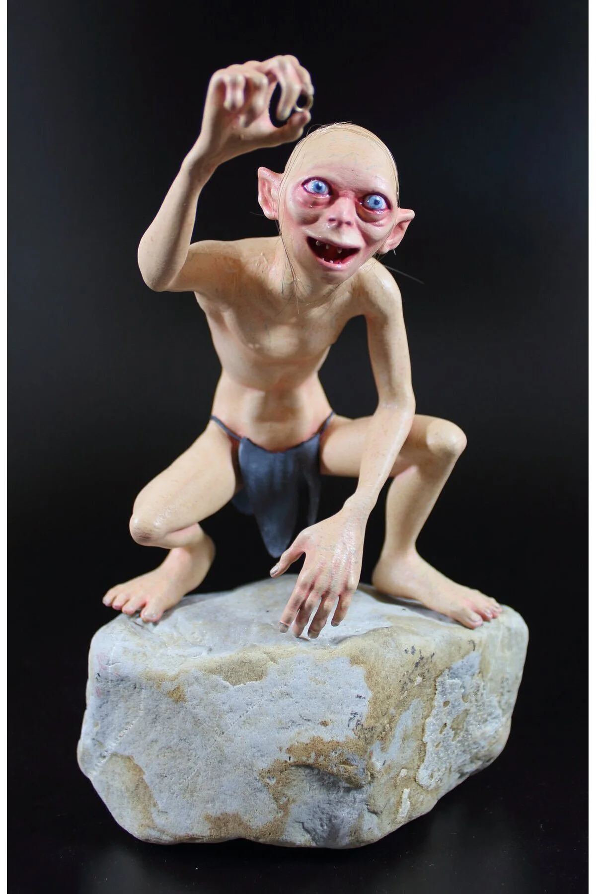 Yüzüklerin Efendisi Gollum Figür Yüzüklerin Efendisi Gollum Kıymetlisi Obje 25CM Büyük Boy