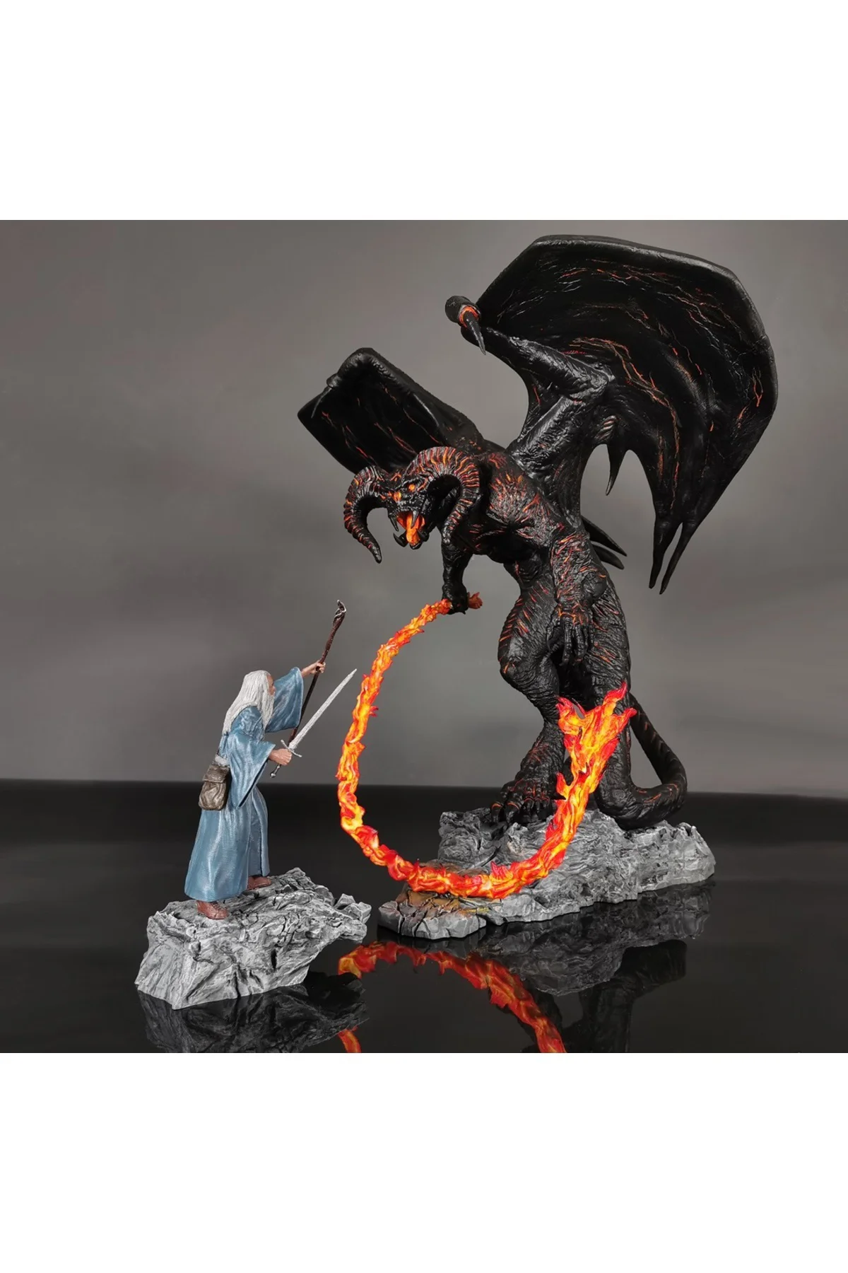 Yüzüklerin Efendisi Gandalf Balrog Figür Yüzüklerin Efendisi Gandalf Figür 25CM Büyük Boy