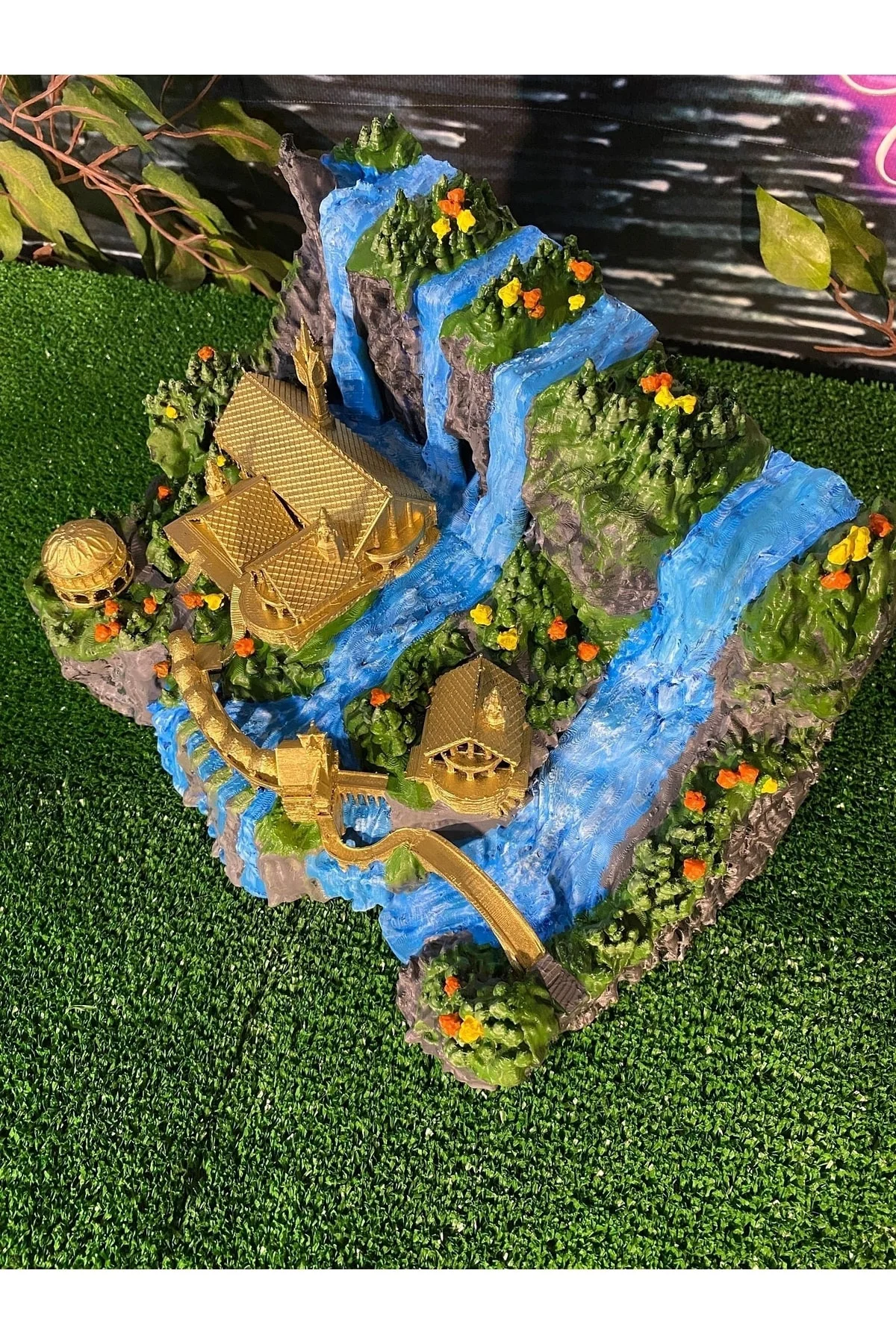 Yüzüklerin Efendisi Ayrık Vadi Elf Diyarı Boyalı Figür (25 CM GENİŞLİK)