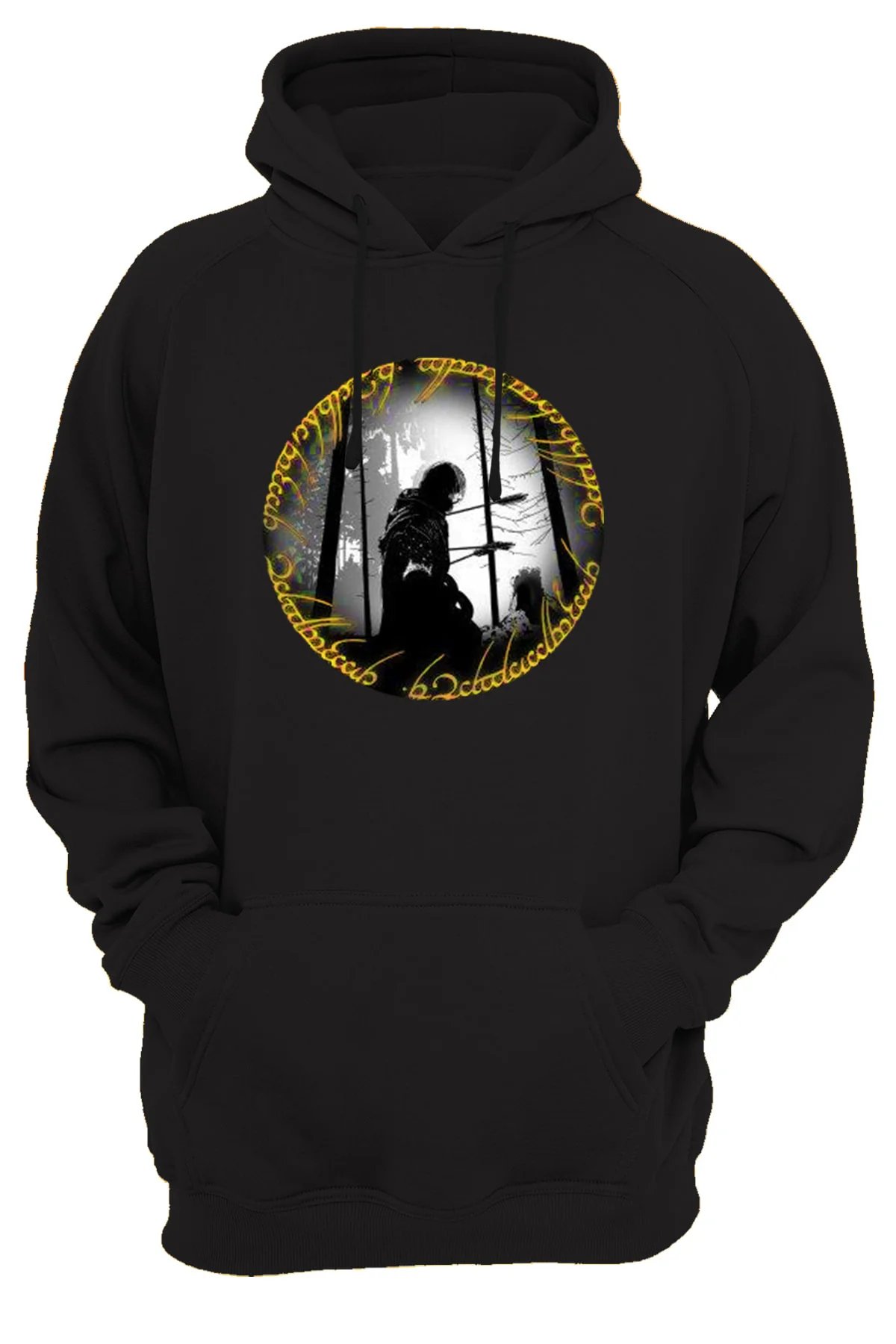 Yüzüklerin Efendisi Boromir Baskılı %100 Pamuk, Kalın, Içi Polar 3 Ipl. Şardonlu Sweatshirt