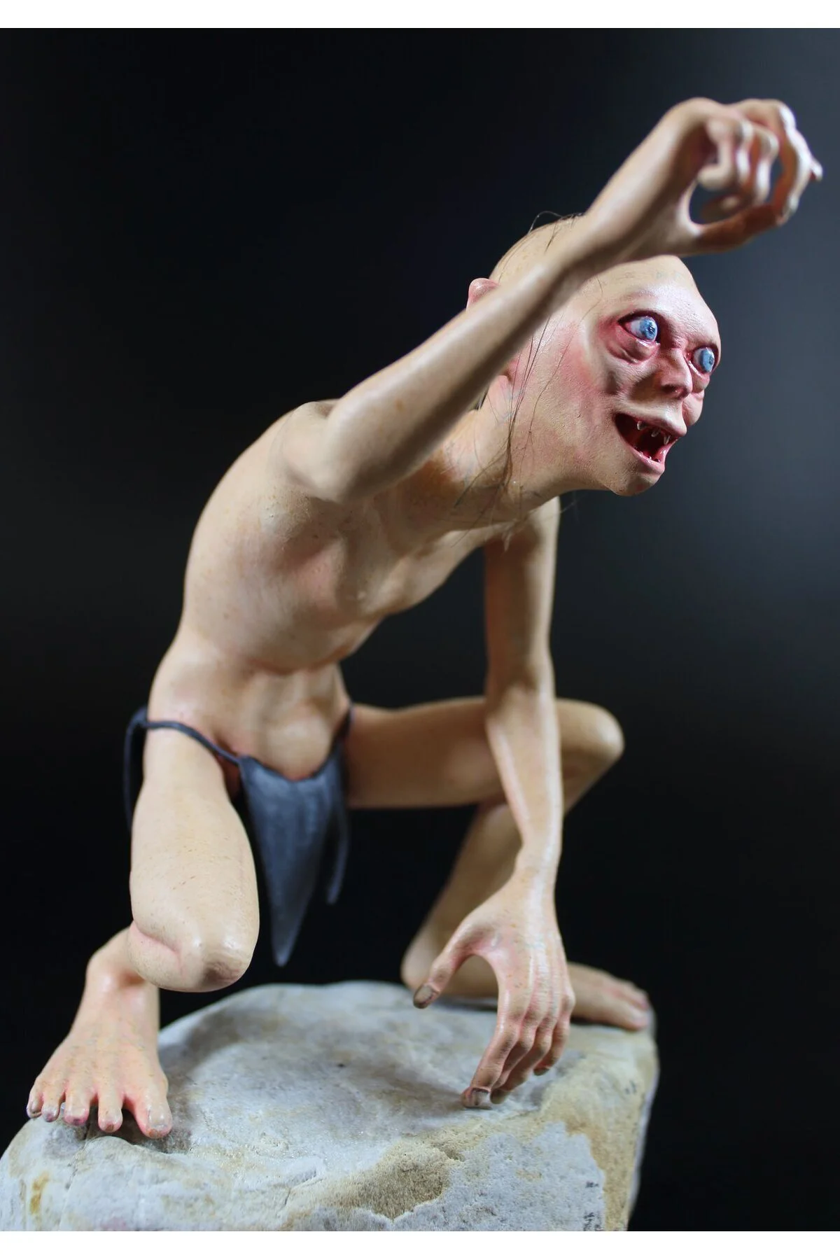 Yüzüklerin Efendisi Gollum Figür Yüzüklerin Efendisi Gollum Kıymetlisi Obje 25CM Büyük Boy