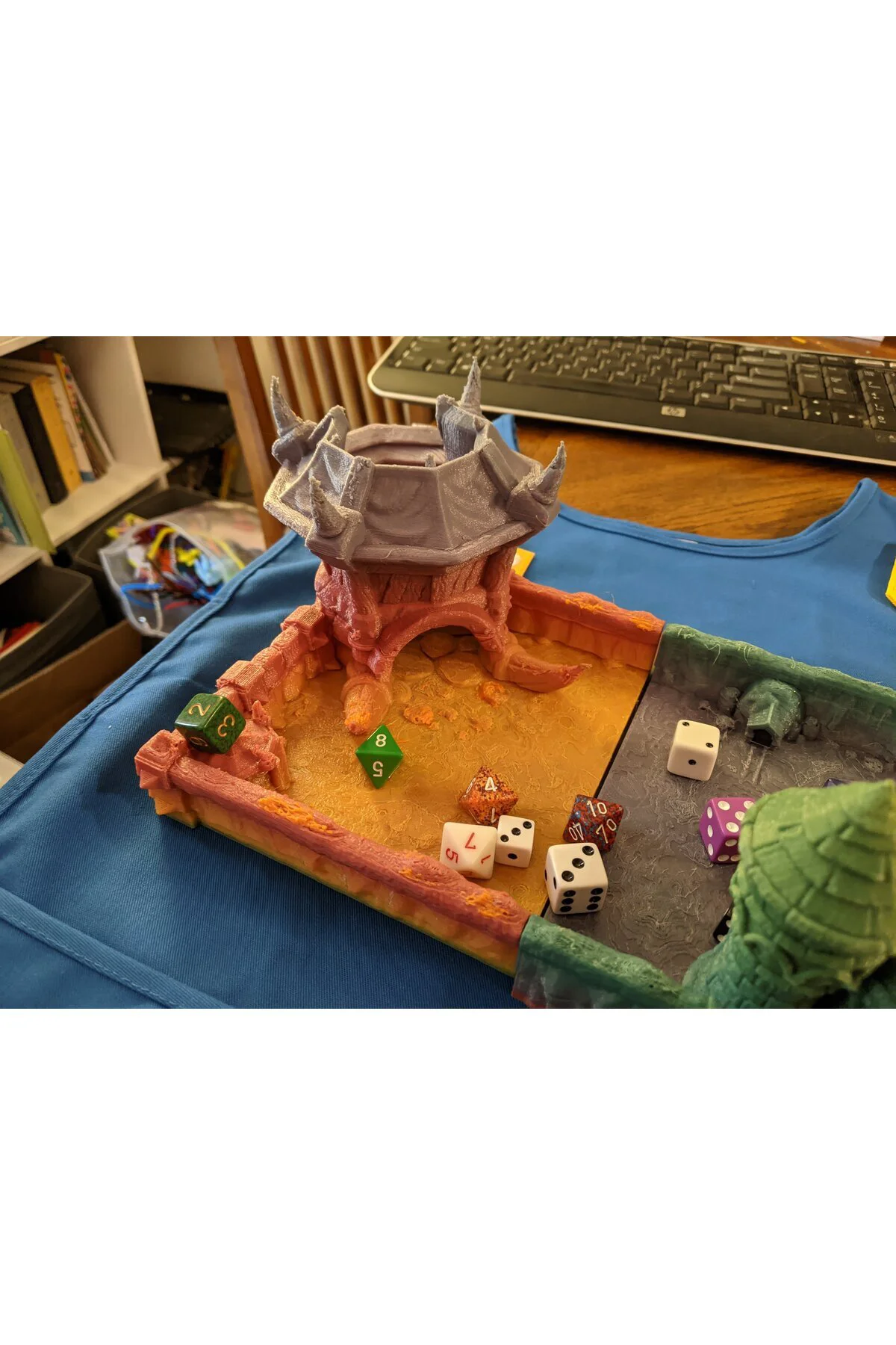 Yüzüklerin Efendisi Ork Orcish Tower İkili Zar Kulesi