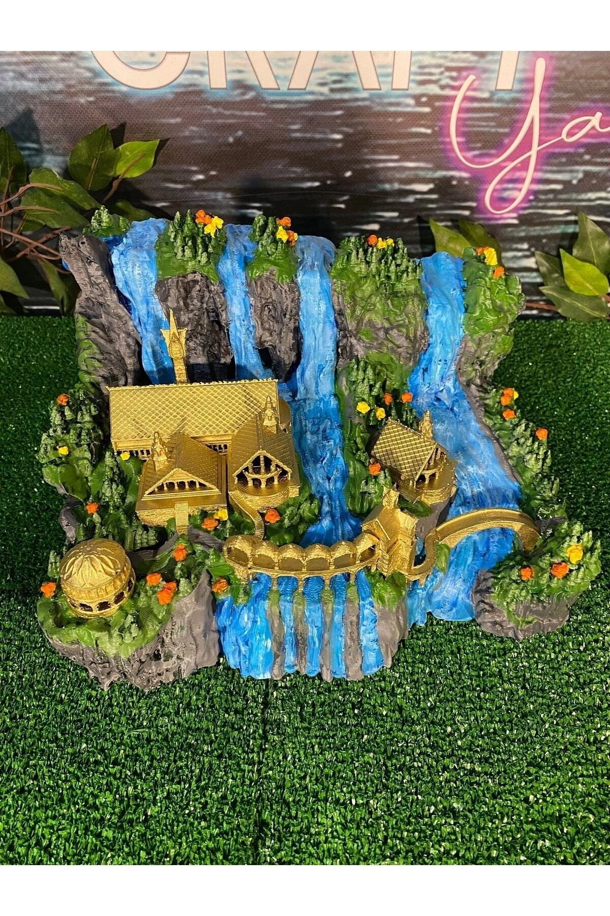 Yüzüklerin Efendisi Ayrık Vadi Elf Diyarı Boyalı Figür (25 CM GENİŞLİK)