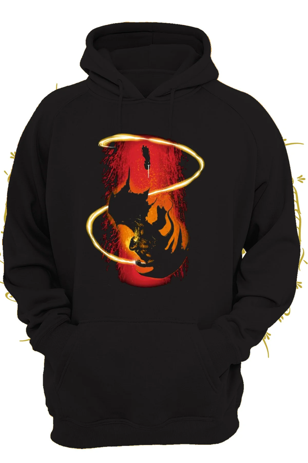 Yüzüklerin Efendisi Balrog  Şardonlu Sweatshirt