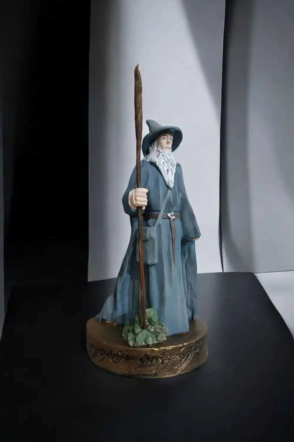 Yüzüklerin Efendisi Gandalf Karakteri Dekoratif Obje El Boyaması