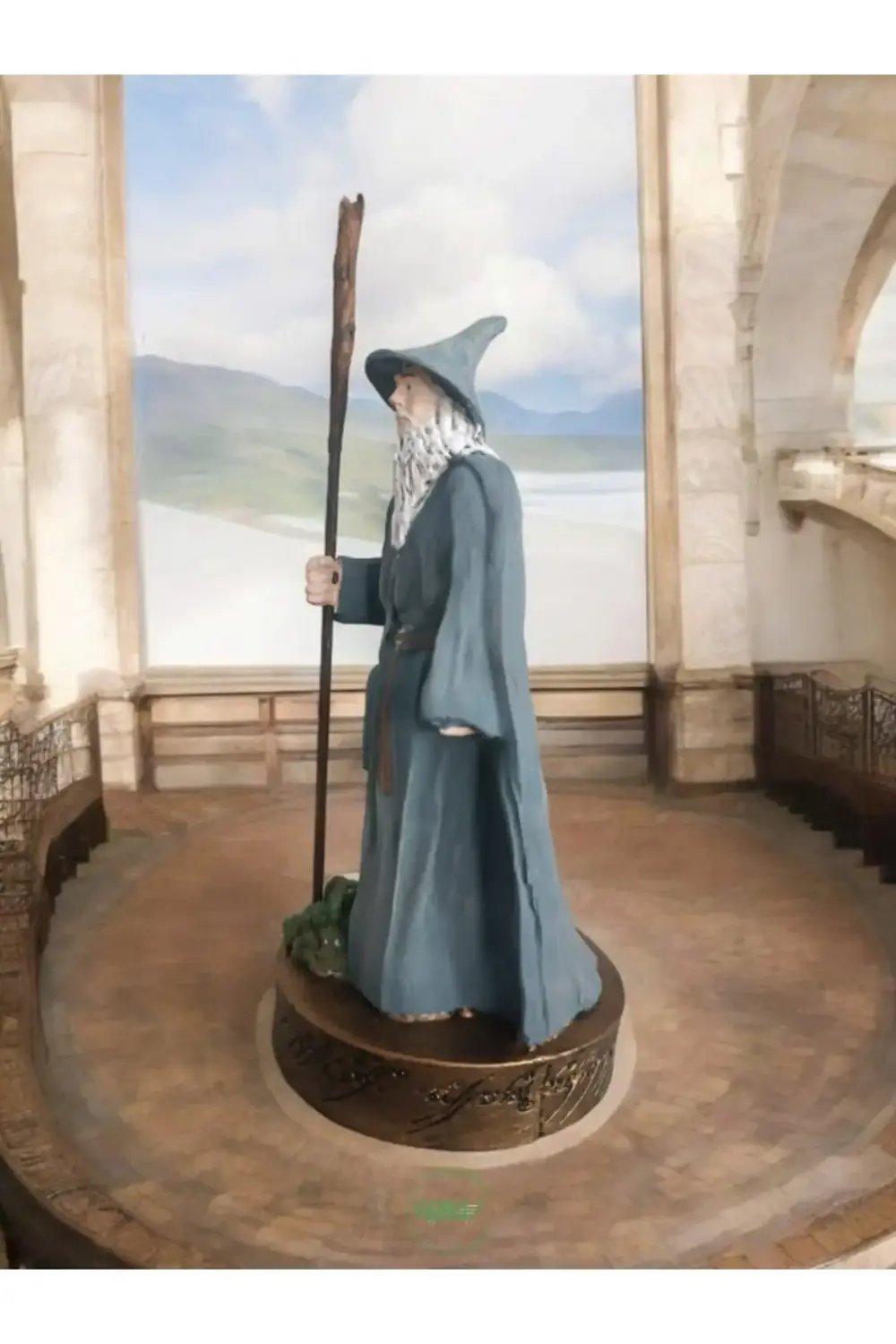 Yüzüklerin Efendisi Gandalf Karakteri Dekoratif Obje El Boyaması