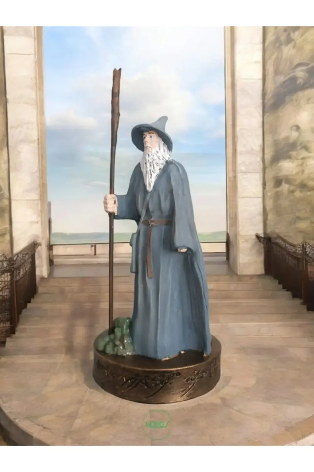 Yüzüklerin Efendisi Gandalf Karakteri Dekoratif Obje El Boyaması