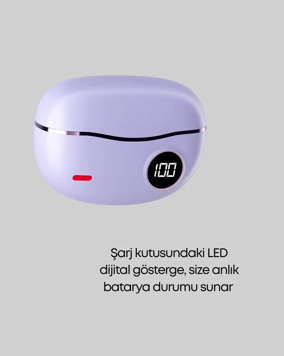 YXG10 Açık Kulak Bluetooth Kulaklık - Klipsli Spor Tasarım 30 Saat Pil