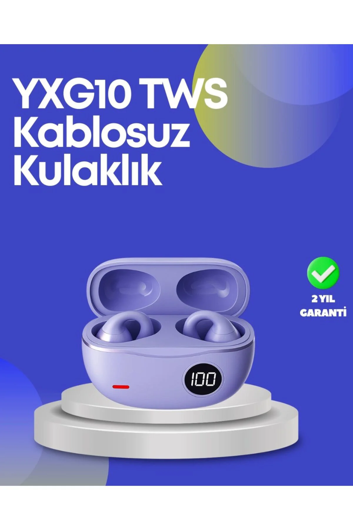 Yxg10 Bluetooth Kulaklık – Cilt Dostu, Uzun Pil, Çift Dil Destekli Akıllı Tasarım