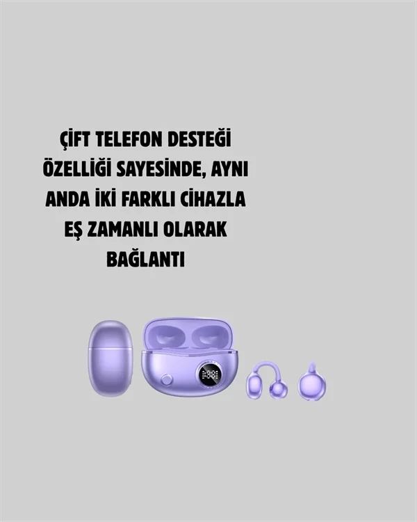 YXG10 Kablosuz Kulaklık – Bluetooth 5.4, Dokunmatik, LED Ekranlı Şarj Kutusu