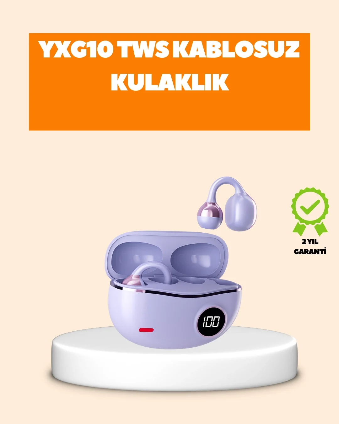 YXG10 Klipsli Açık Kulaklık – Spor İçin Uygun, APTX Ses, Ergonomik Yapı YXG10 Klipsli Açık Kulaklık – Spor İçin Uygun, APTX Ses, Ergonomik Yapı