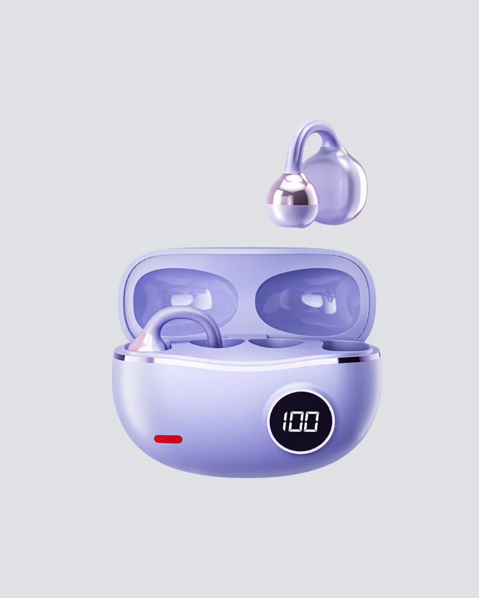 YXG10 Kulak Arkası Klipsli Bluetooth Kulaklık - Ergonomik Silikon Spor Kulaklığı