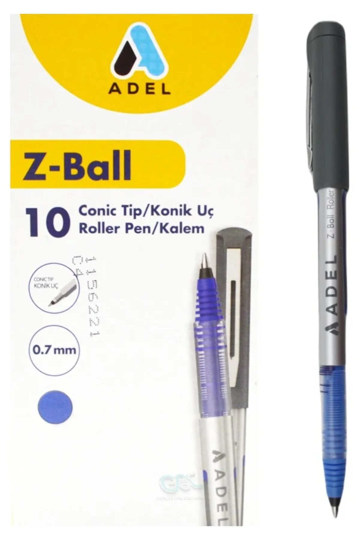 Z-ball Roller Kalem 0.7 Mm Mavi 10 Adet Z-ball Roller Kalem 0.7 Mm Mavi 10 Adet