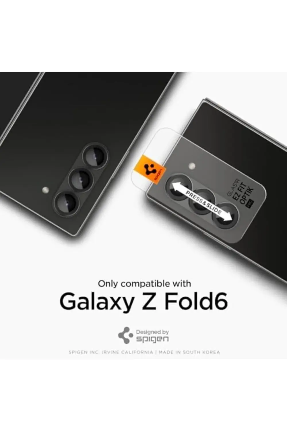 Z Fold 6 Kamera Lens Camı Kurulum GLAS.tR EZ Fit Optik Pro (2 Ade