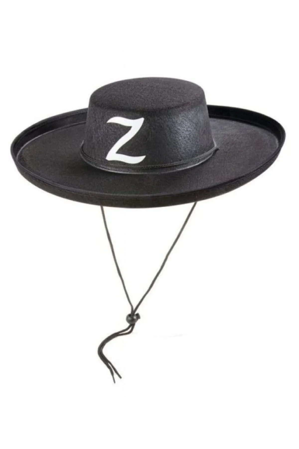 Z Logolu Çocuk Boy Bağcıklı Zorro Şapkası - Lisinya Z Logolu Çocuk Boy Bağcıklı Zorro Şapkası - Lisinya