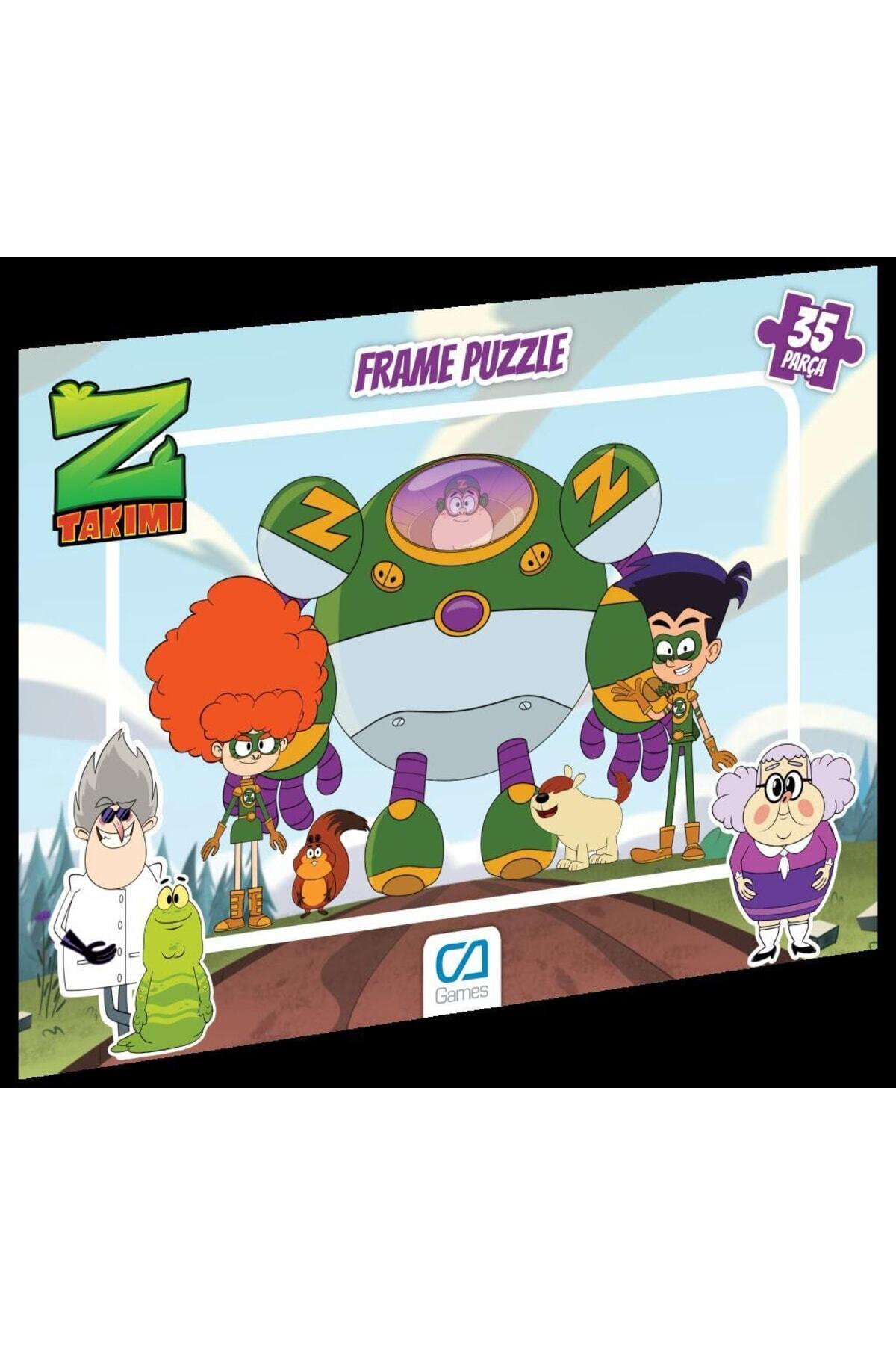 Ca Games Z Takımı Frame Puzzle 35 Parça - Yubi Oyuncak