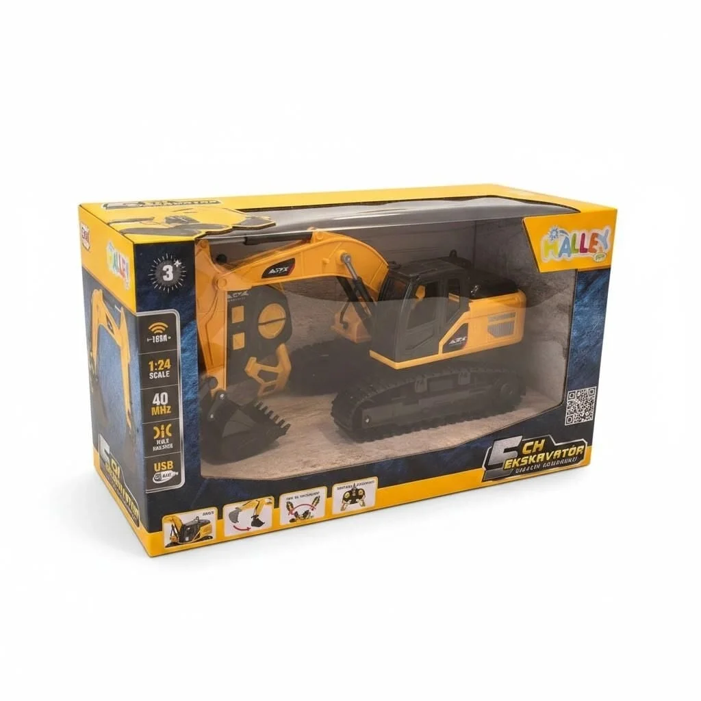 Z6809A U/K ŞARJLI 1:24 EKSKAVATÖR 40MHZ -ZRV