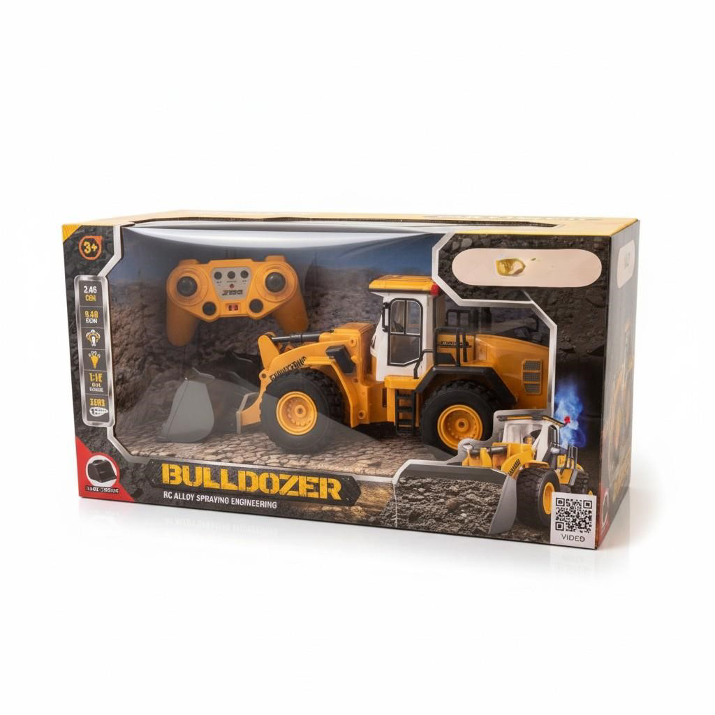 Z6828A 1:18 9 KANAL ALAŞIMLI U/K İŞ MAKİNASI KEPÇE