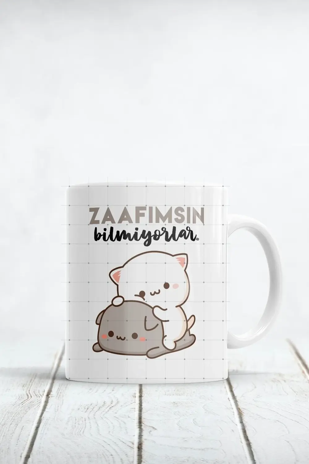 Zaafımsın Bilmiyorlar Baskılı Kupa Bardak