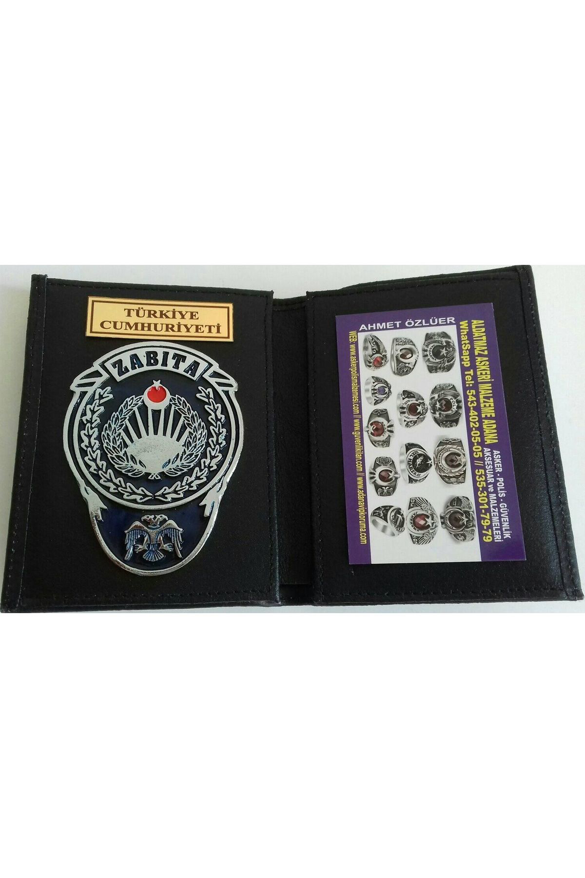 Aldatmaz Askeri Malzeme Zabita Rozetli Cüzdani Al - Sadece Kurum Adresine Gonderilir - Si