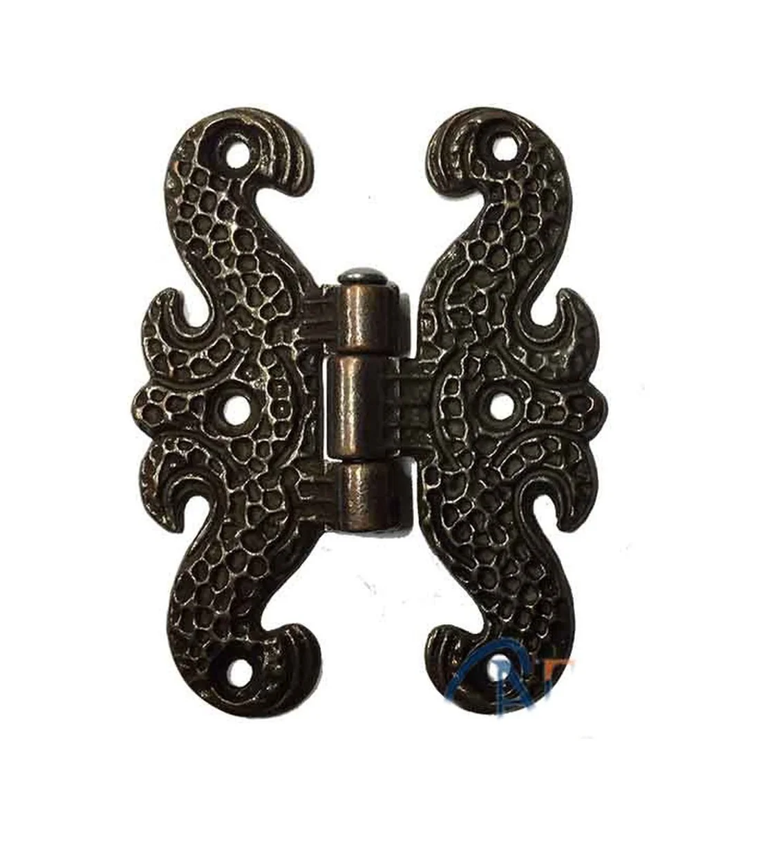 Zamak Kelebek Menteşe - Büyük, 50x67mm, Oksit, 100 Adet