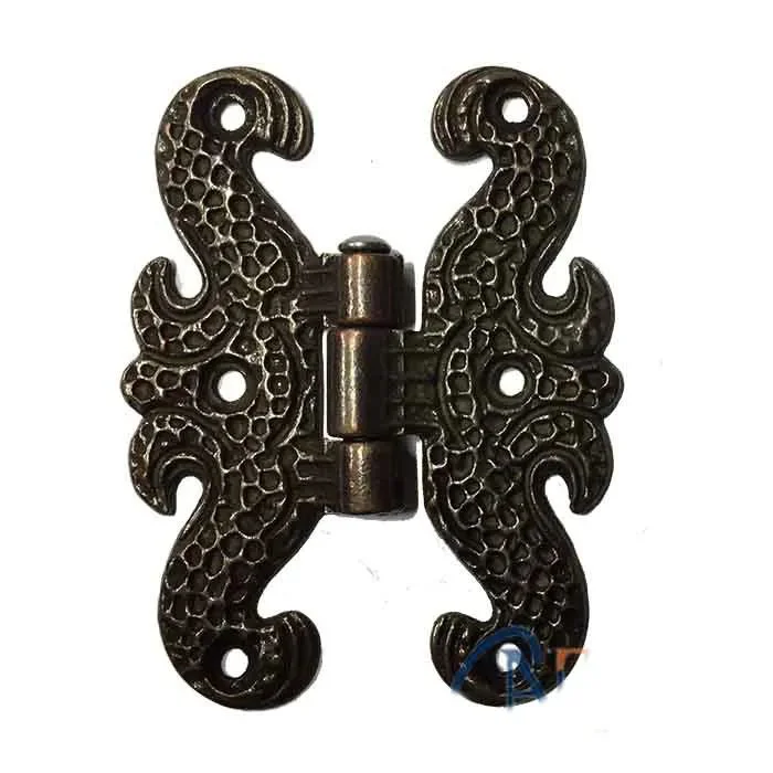 Zamak Kelebek Menteşe - Büyük 50x67mm Oksit Kaplama Ahşap Kutu Menteşesi Fiyatı, Yorumları ve Özellikleri