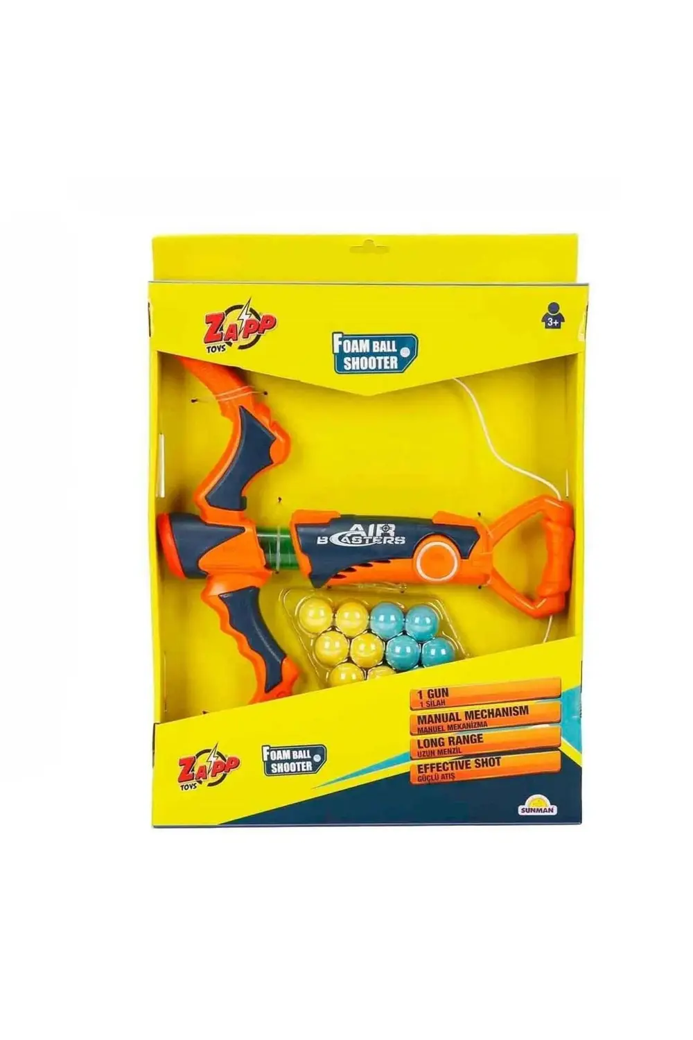 Zap Dürbünlü Sünger Top Atan Aır Yay