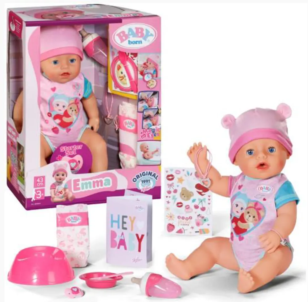 ZAPH BABY BORN 834800 MUCİZE BEBEK KIZ BEBEK EMMA